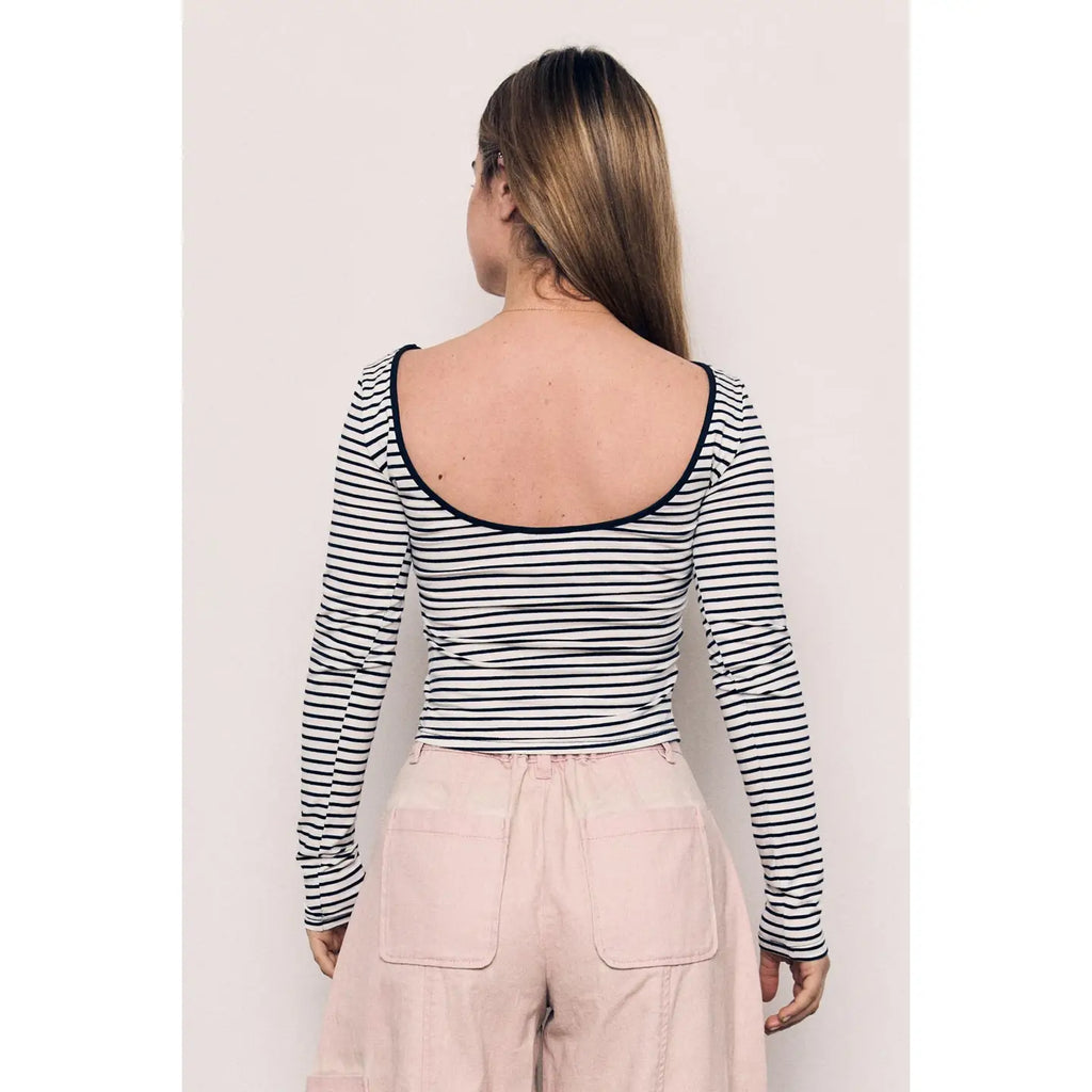 Weekend Stripe Top