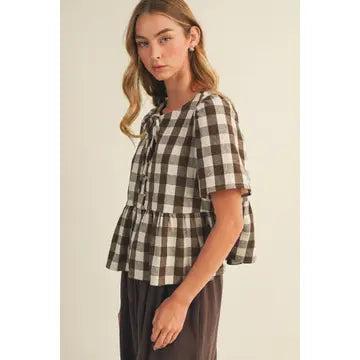 Briar Gingham Blouse