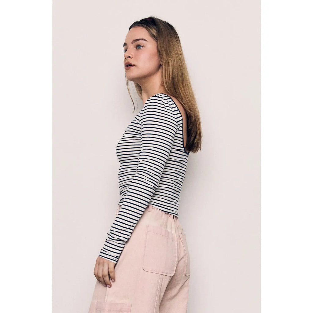 Weekend Stripe Top